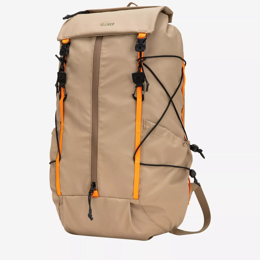Elliker Cautley Flap Over Backpack 23L — Khaki / Black / Sand Homme-ELLIKER-Industrie
