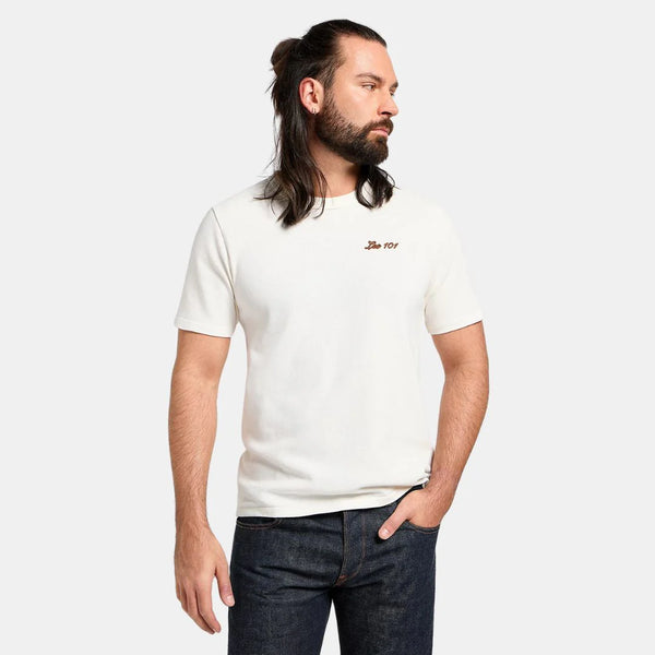 Lee T-shirt 101 Tee — Ecru