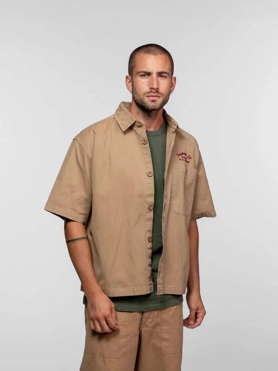 Daytona73 Chemise Tucson Prescott Twill — Beige