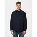 Nudie Jeans Glenn Padded Shirt — Navy Homme-NUDIE JEANS-Industrie