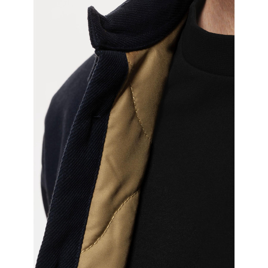Nudie Jeans Glenn Padded Shirt — Navy Homme-NUDIE JEANS-Industrie