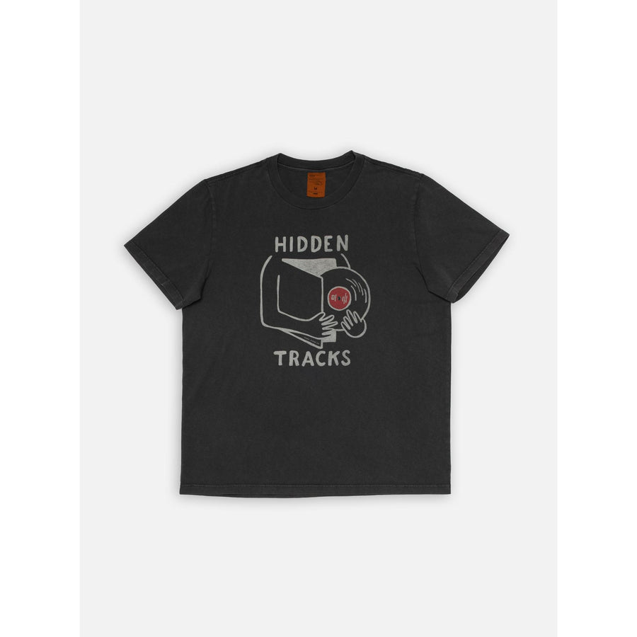 Nudie Jeans Roy Hidden Track T-Shirt — Anthracite