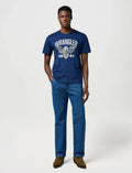Wrangler Americana Tee — Navy