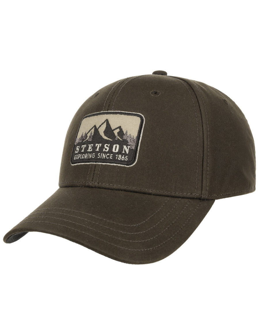 Stetson Casquette Baseball Cap Waxed Cotton