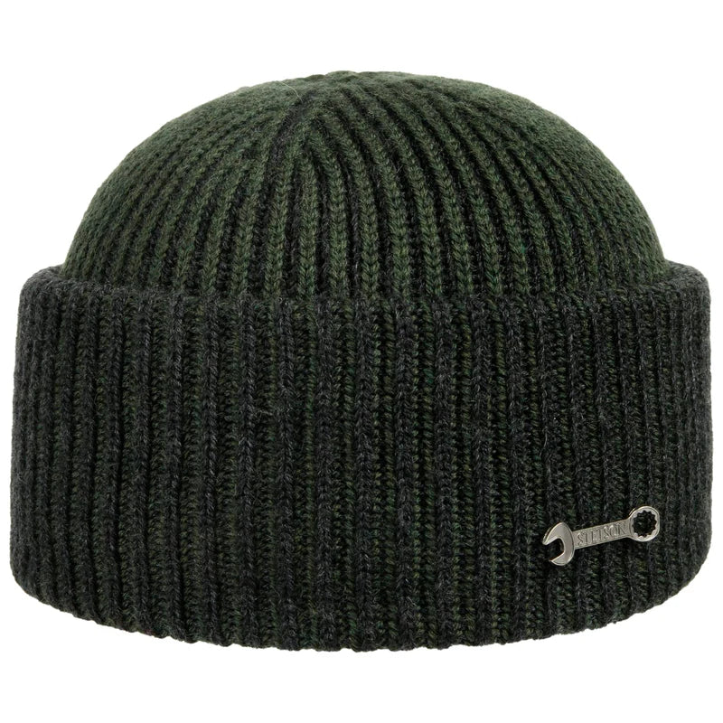Stetson Bonnet Beanie Wool Garage Theme