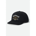 Brixton Beekman Snapback — Off White / Rust