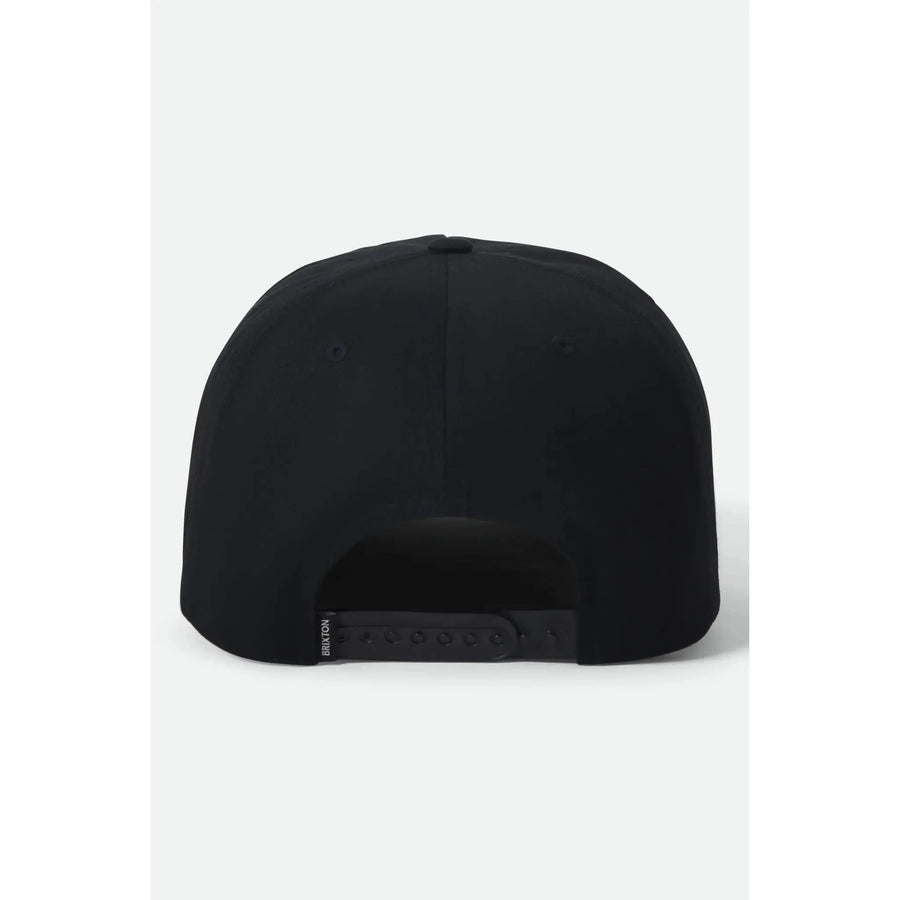 Brixton Beekman Snapback — Off White / Rust Homme-BRIXTON-Industrie