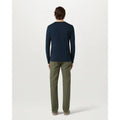 Belstaff Long Sleeved T-Shirt — White / Dark Ink Homme-BELSTAFF-Industrie