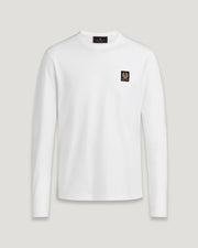 BELSTAFF LONG SLEEVED T SHIRT WHITE 100054WHITE 1 2420x1452