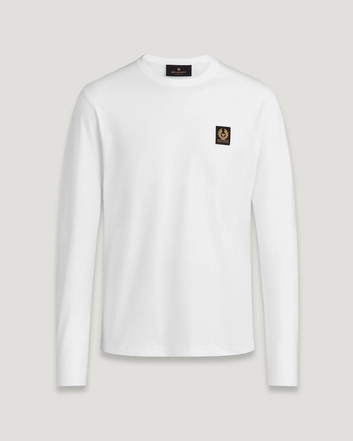 BELSTAFF LONG SLEEVED T SHIRT WHITE 100054WHITE 1 2420x1452