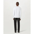 Belstaff Long Sleeved T-Shirt — White / Dark Ink Homme-BELSTAFF-Industrie