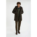 Baracuta Waxed Shooting Field Parka — Deep Moss / Tan Homme-BARACUTA-Industrie