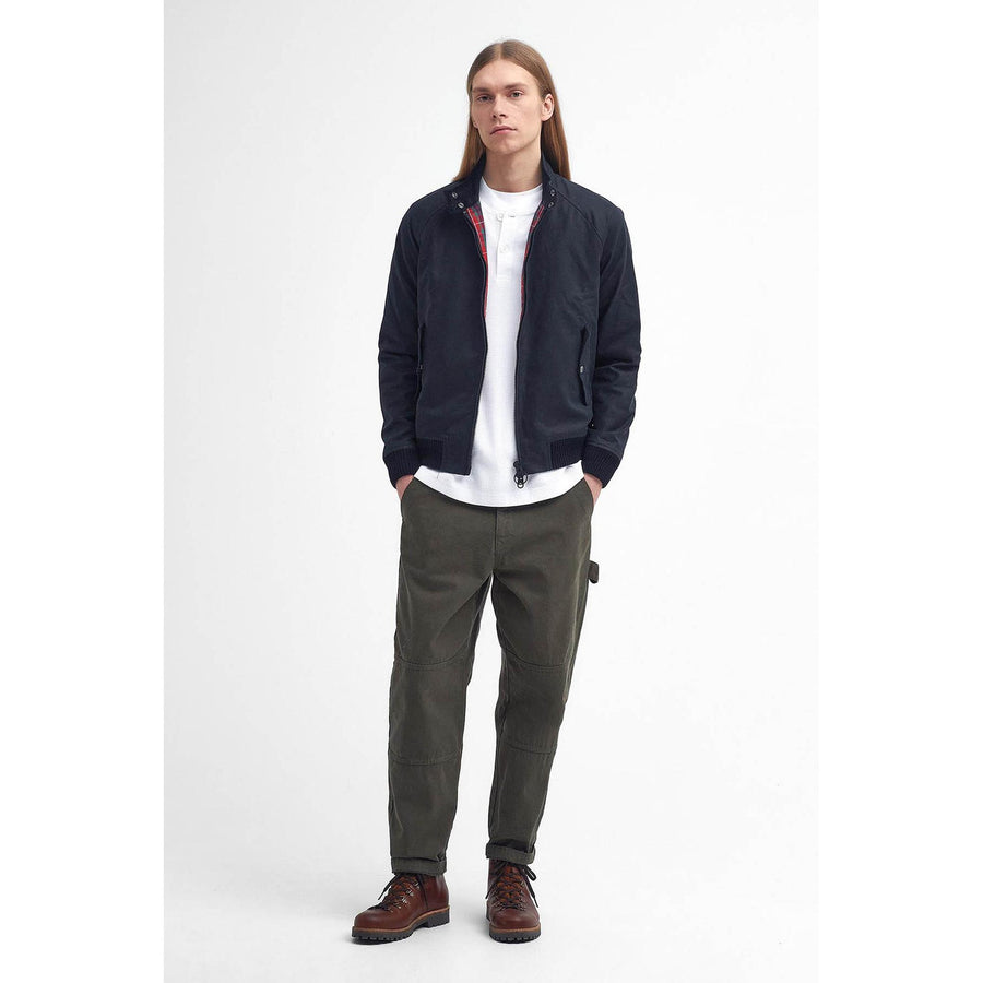 Barbour x Baracuta Porton Wax Jacket — Navy / Olive Homme-BARACUTA-Industrie