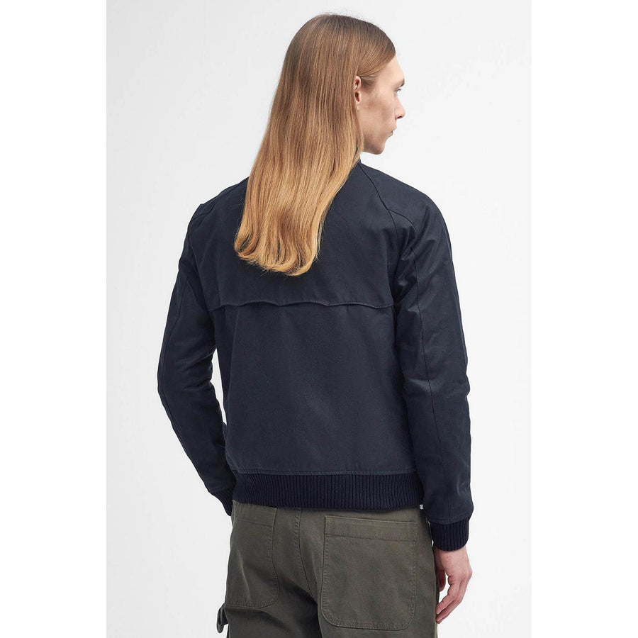 Barbour x Baracuta Porton Wax Jacket — Navy / Olive Homme-BARACUTA-Industrie