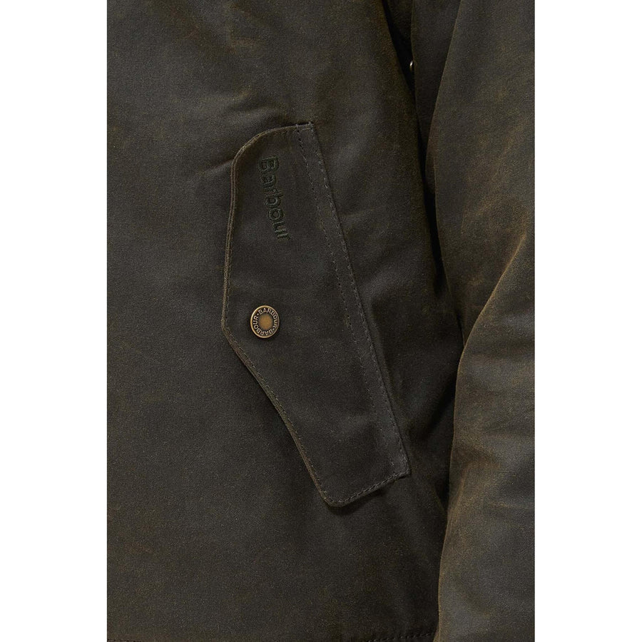 Barbour x Baracuta Porton Wax Jacket — Navy / Olive Homme-BARACUTA-Industrie