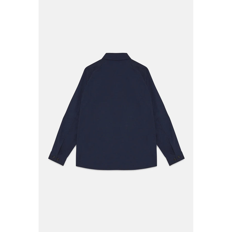 Baracuta Cloth Shirt Jacket — Beech / Navy Homme-BARACUTA-Industrie