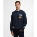 Barbour x Baracuta Northern Sweatshirt — Navy Homme-BARACUTA-Industrie