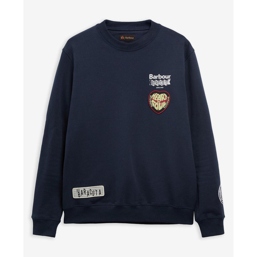 Barbour x Baracuta Northern Sweatshirt — Navy
