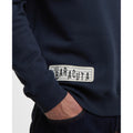 Barbour x Baracuta Northern Sweatshirt — Navy Homme-BARACUTA-Industrie