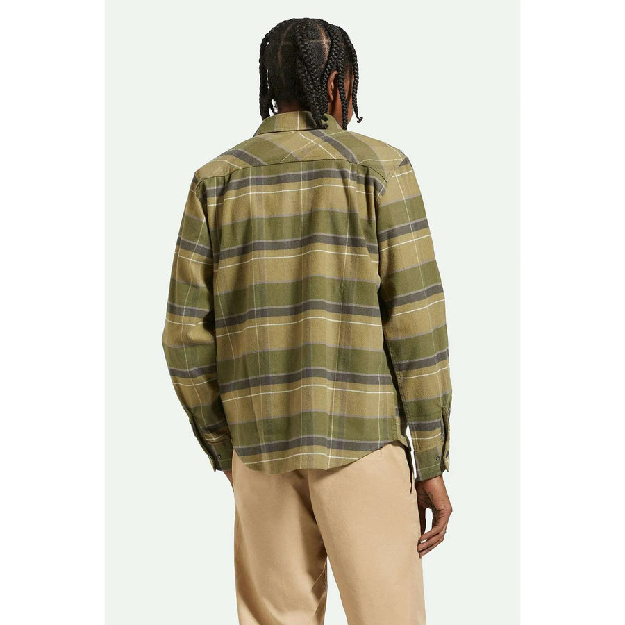 Brixton Builders Bowery STR WR Flannel Homme-BRIXTON-Industrie