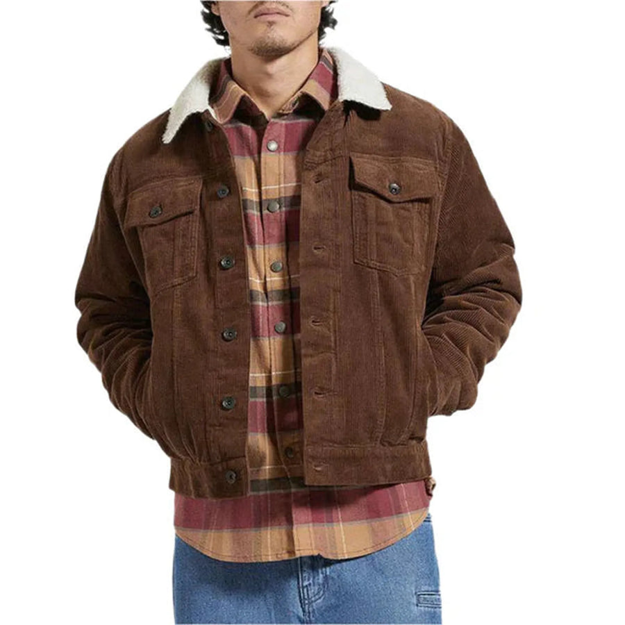 Brixton Cable Lined Trucker Jacket Homme-BRIXTON-Industrie