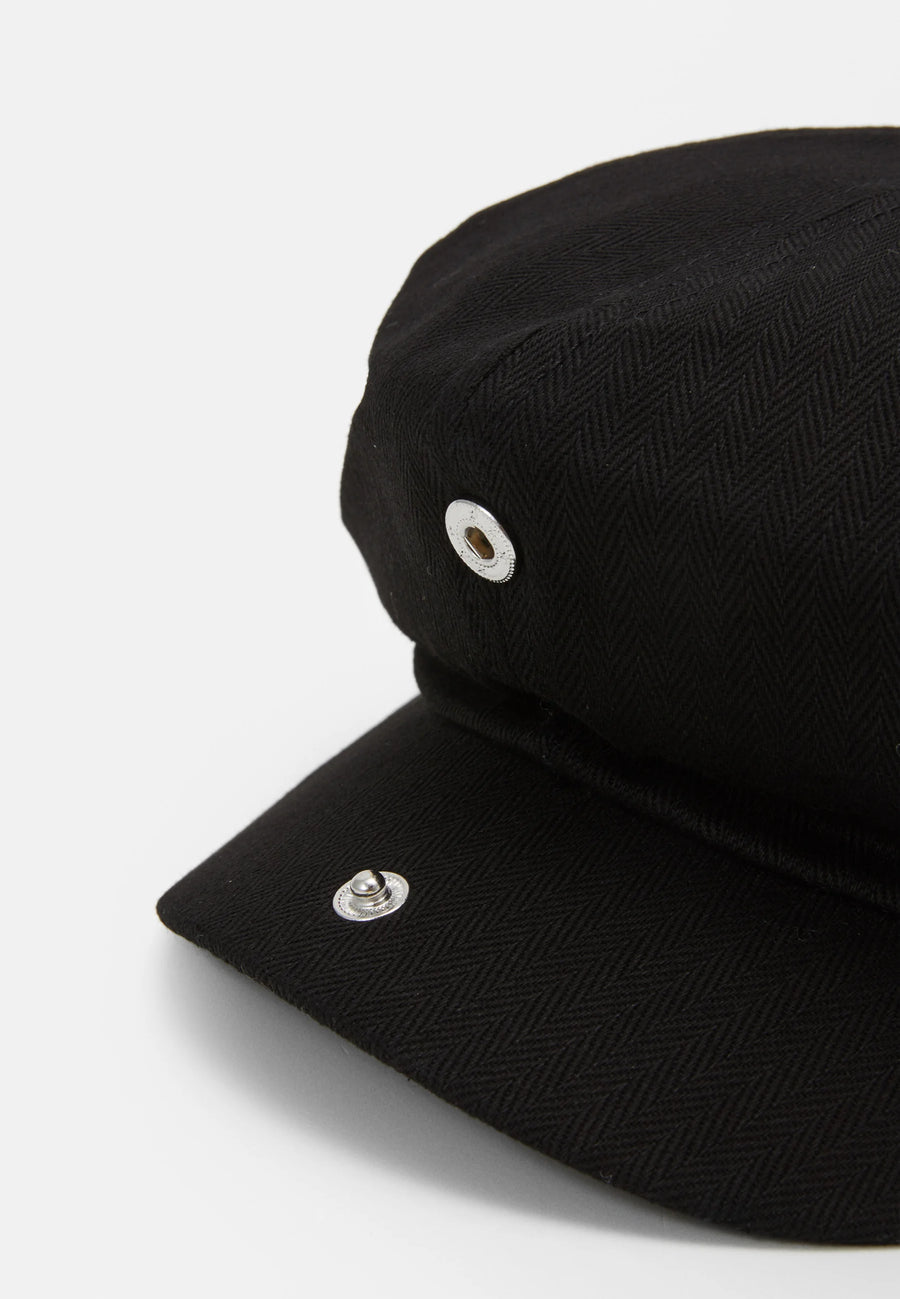 BRIXTON BROOD SNAP CAP BLACK 3