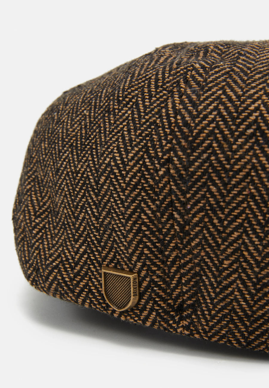 BRIXTON BROOD SNAP CAP BROWN KHAKI 5