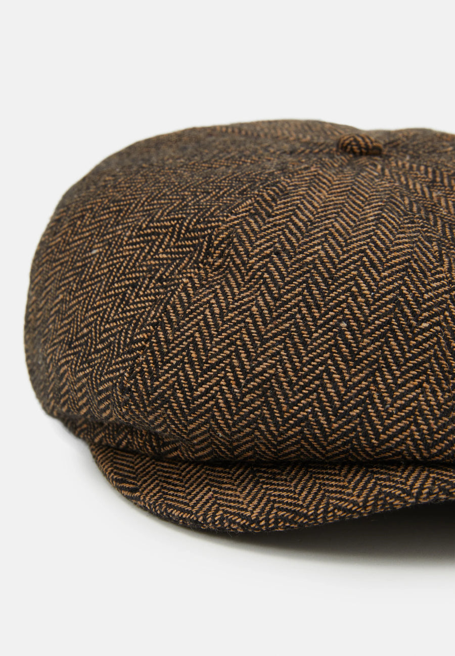BRIXTON BROOD SNAP CAP BROWN KHAKI 6