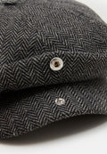 BRIXTON BROOD SNAP CAP GREY BLACK 5