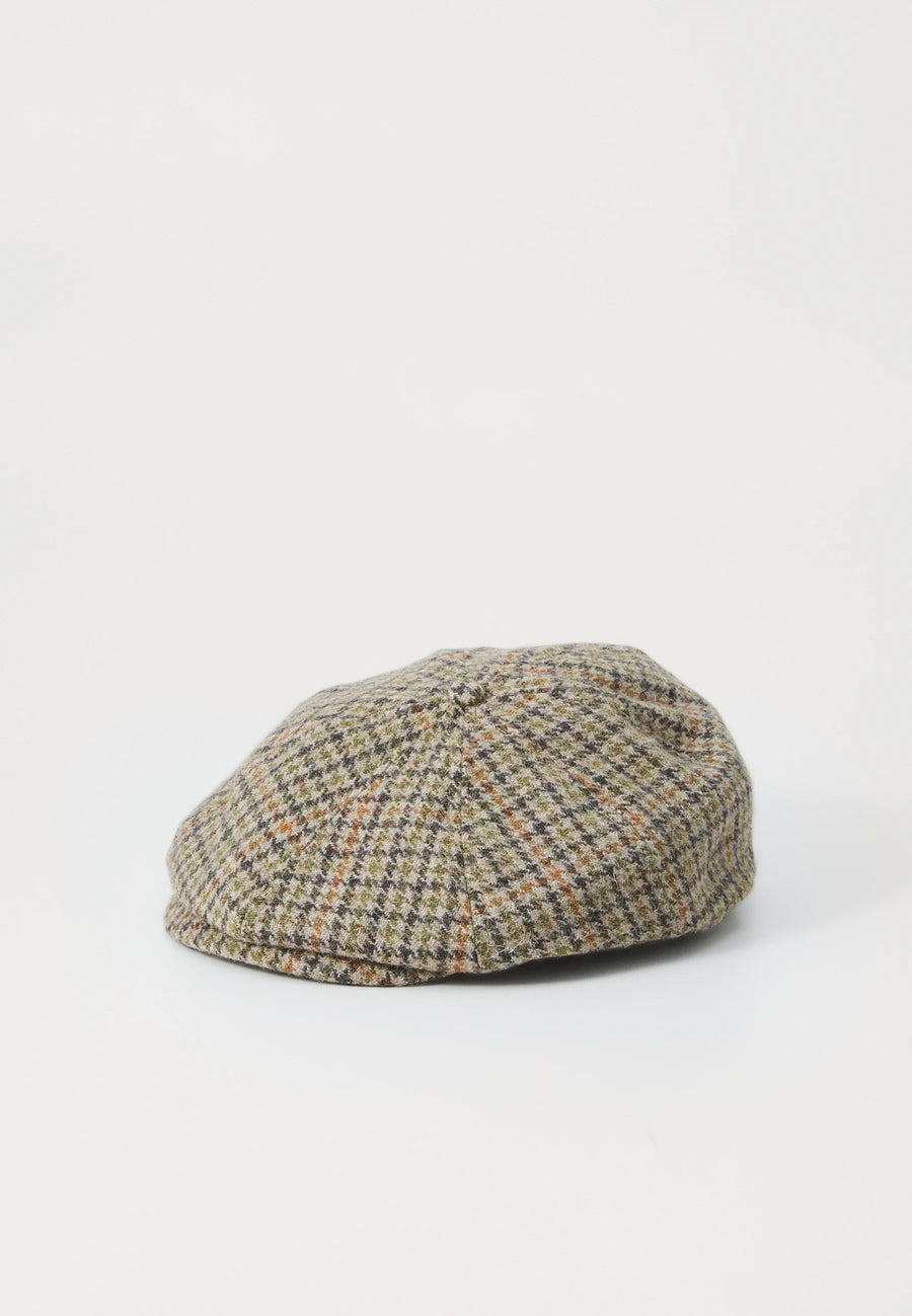 BRIXTON BROOD SNAP CAP OATMEAL CHARCOAL 1