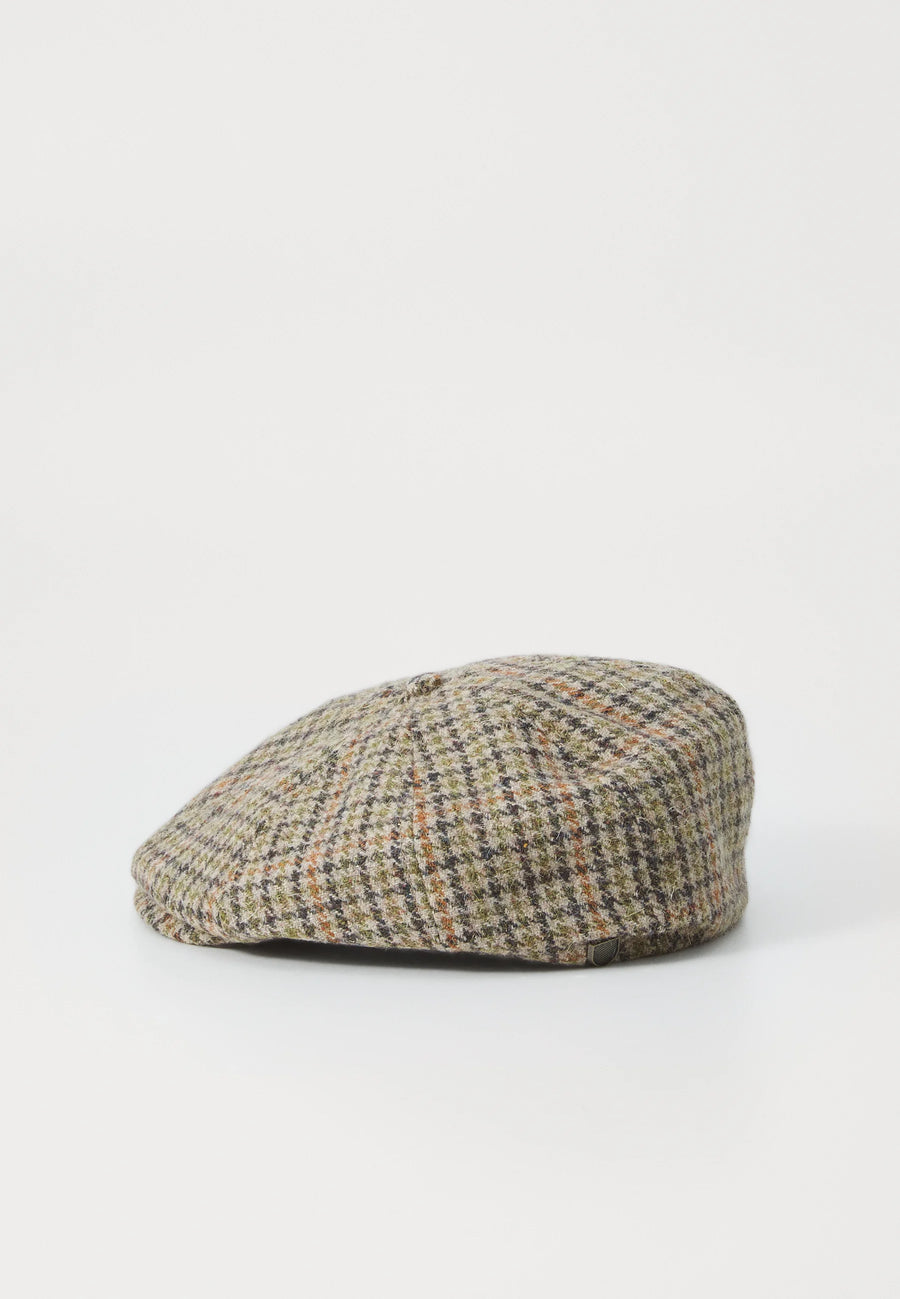 BRIXTON BROOD SNAP CAP OATMEAL CHARCOAL 3