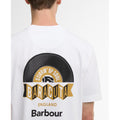 Barbour x Baracuta Vinyl Oversized T-Shirt — Navy / White Homme-BARACUTA-Industrie
