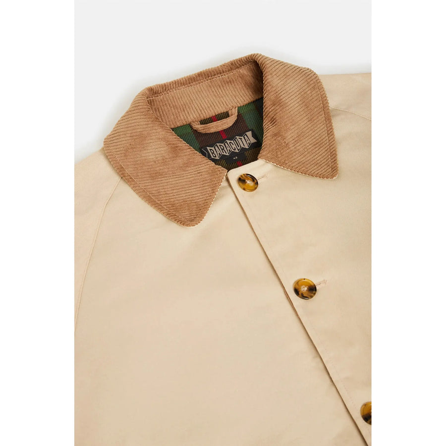 Baracuta Dry Wax Deck Jacket — Antique White Homme-BARACUTA-Industrie