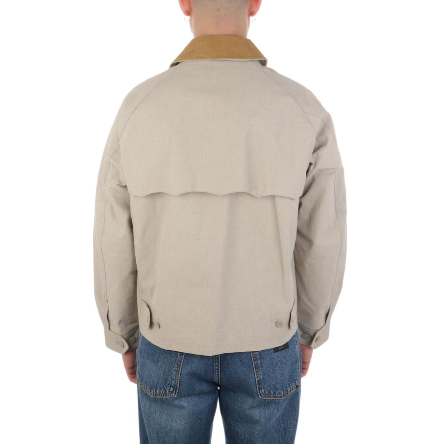 Baracuta Tent Cloth Carcoat — Beige Homme-BARACUTA-Industrie