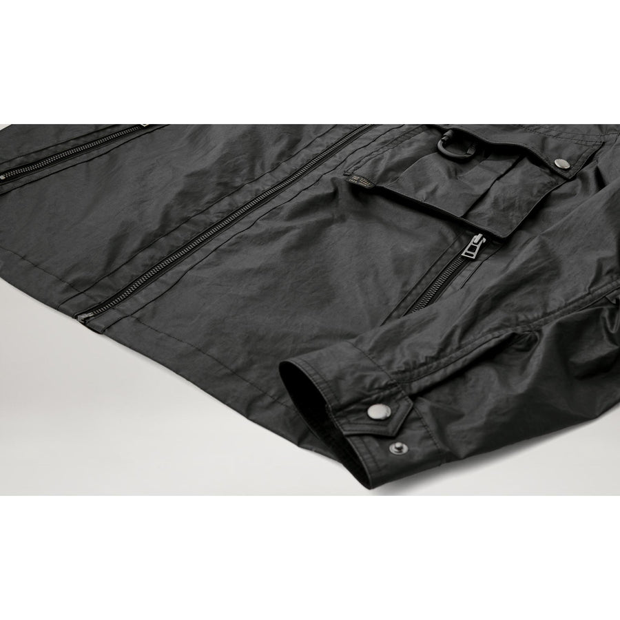 Belstaff Centenary Racer Jacket — Black / British Khaki Homme-BELSTAFF-Industrie