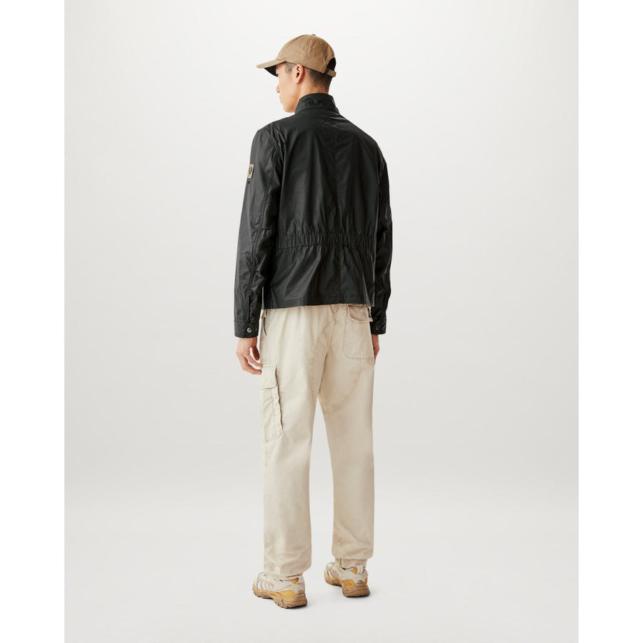 Belstaff Centenary Racer Jacket — Black / British Khaki Homme-BELSTAFF-Industrie