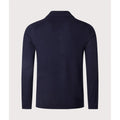 Belstaff Drift Knitted Polo — Dark Ink Homme-BELSTAFF-Industrie