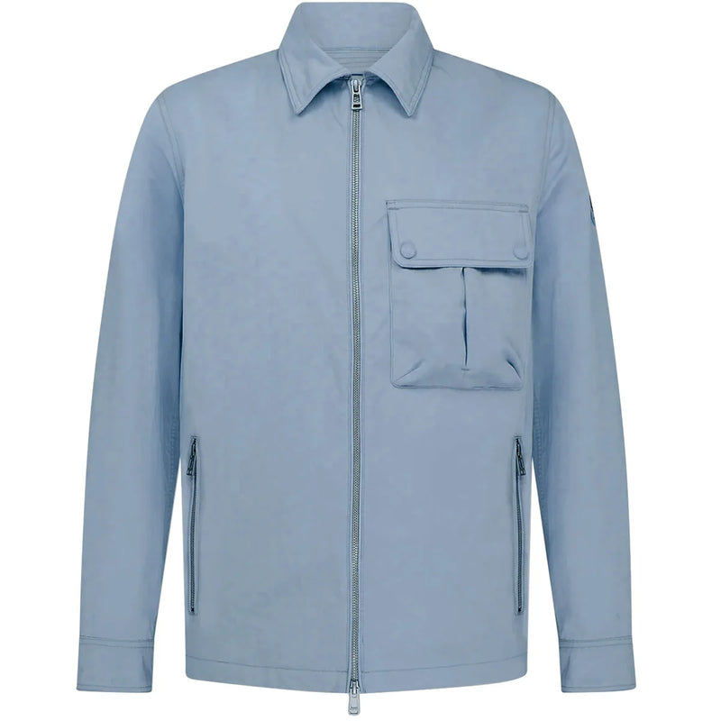 Belstaff Drome Overshirt — Blue Flint