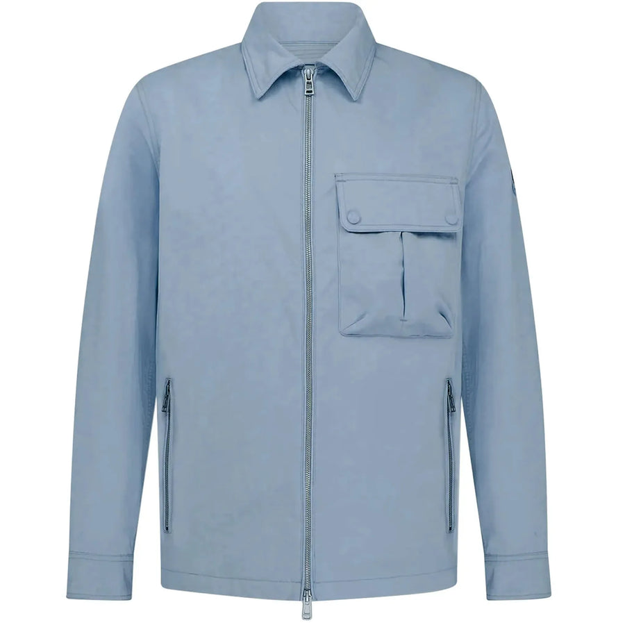 Belstaff Drome Overshirt — Blue Flint