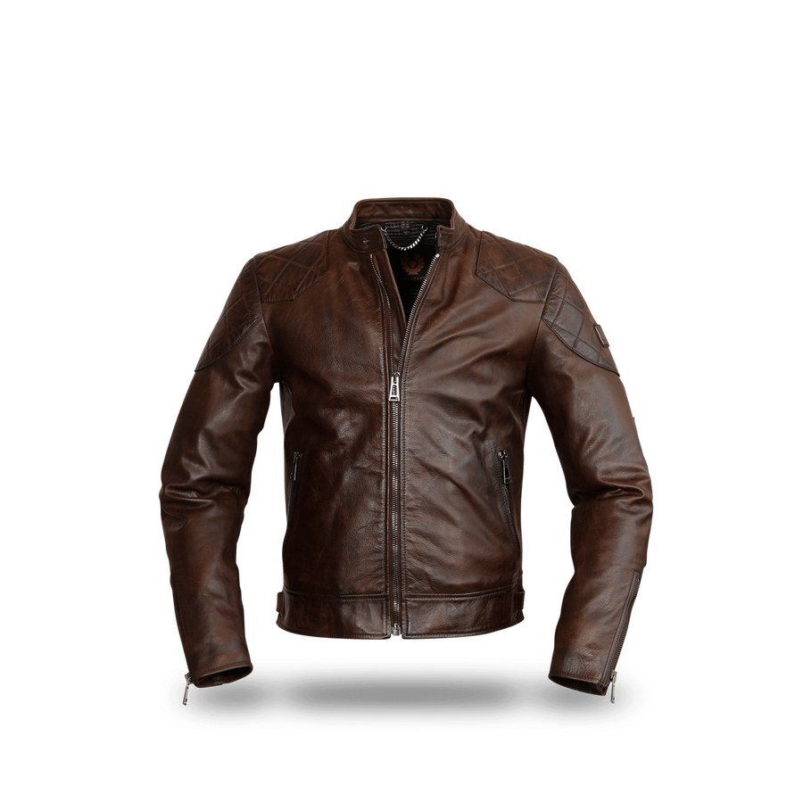 Belstaff Legacy Outlaw Jacket — Dark Deep Copper