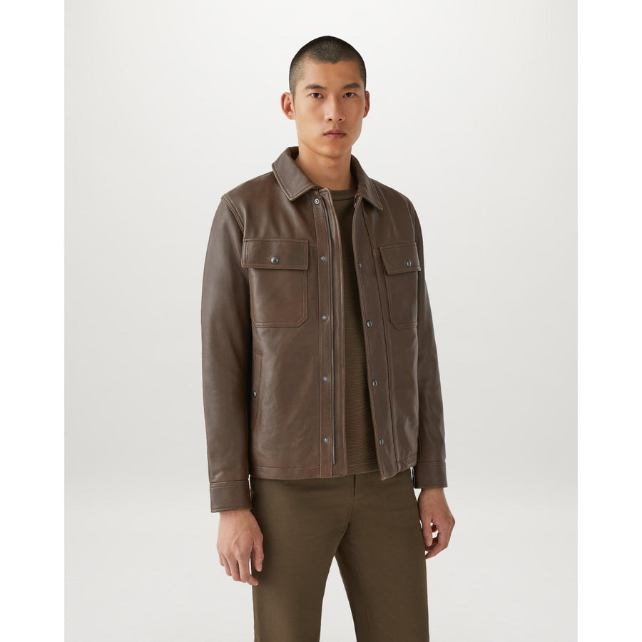 Belstaff Quarry Overshirt — Clay Brown Homme-BELSTAFF-Industrie