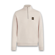 Belstaff Quarter Zip Sweatshirt moon