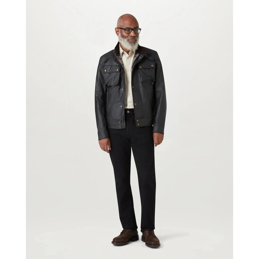 Belstaff Racemaster Jacket — Black Homme-BELSTAFF-Industrie