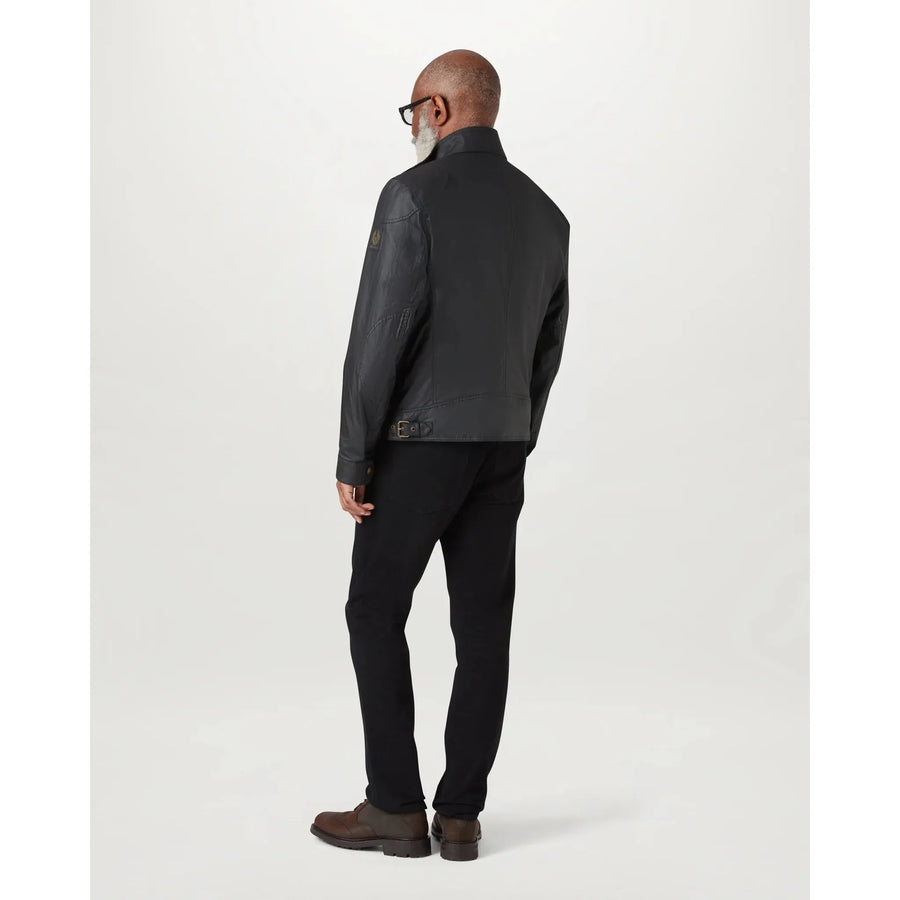 Belstaff Racemaster Jacket — Black Homme-BELSTAFF-Industrie
