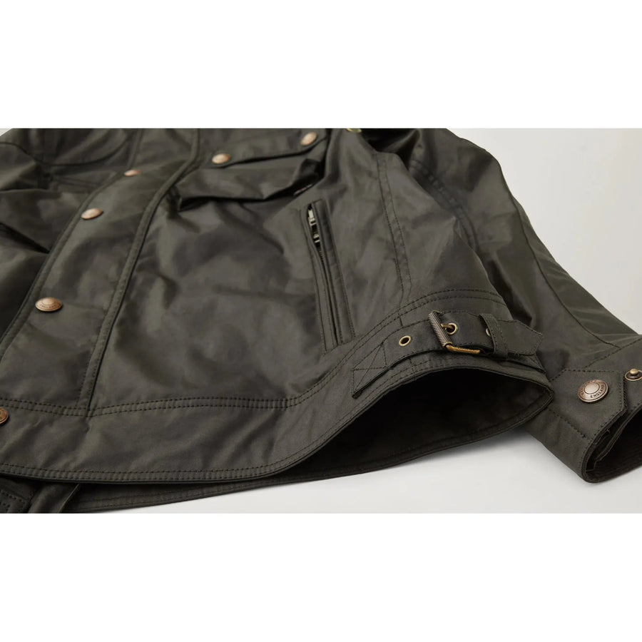 Belstaff Racemaster Jacket — Faded Olive Homme-BELSTAFF-Industrie
