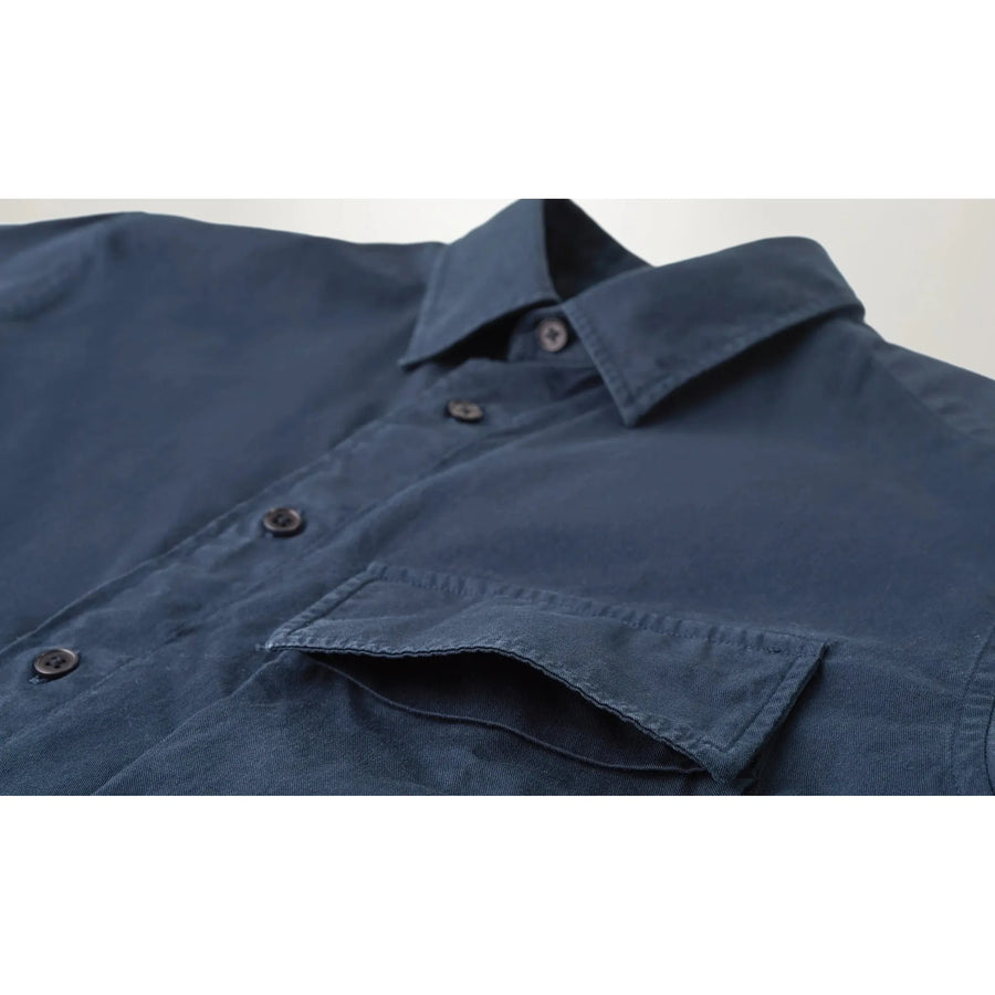 Belstaff Scale Shirt — White / Dark Ink / Aloe Homme-BELSTAFF-Industrie