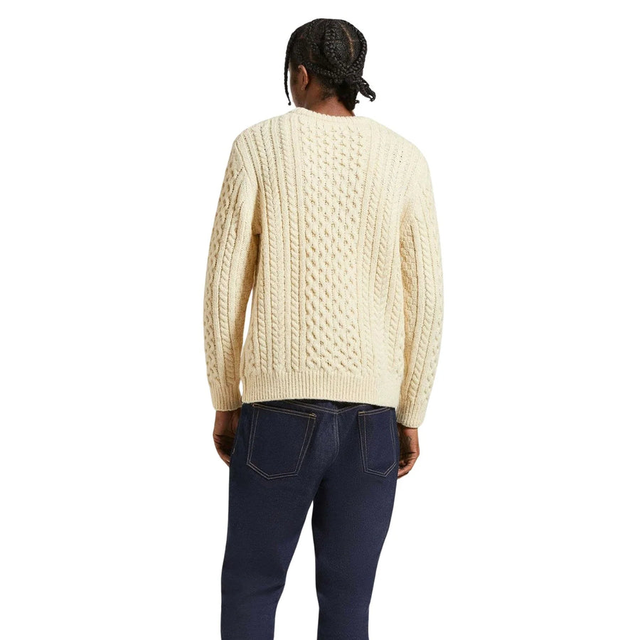 Brixton Classic Fishermans Sweater Oatmeal 3 2048x