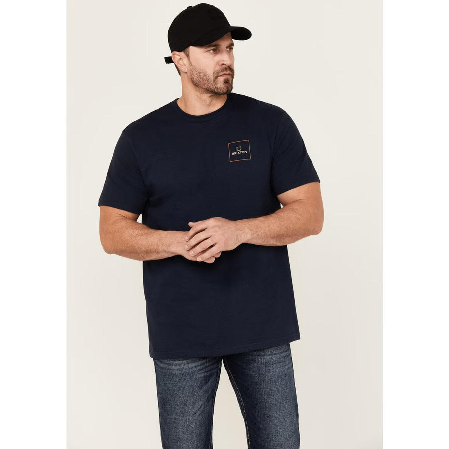 Brixton Alpha Square T-Shirt Homme-BRIXTON-Industrie