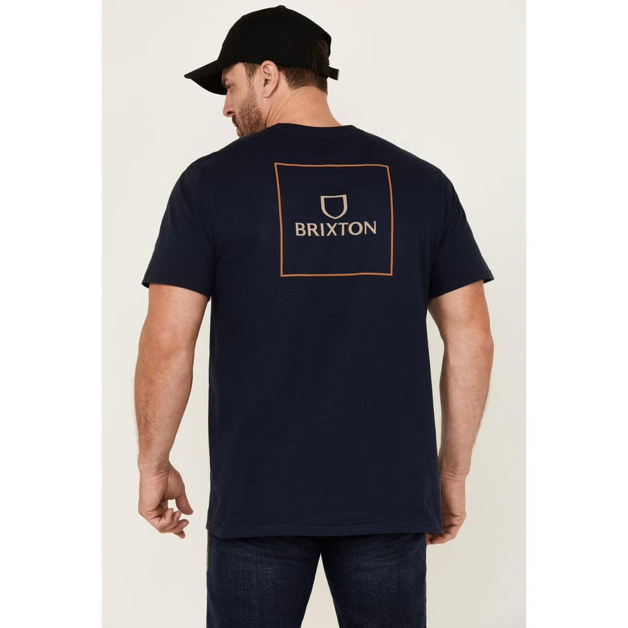 Brixton Alpha Square T-Shirt Homme-BRIXTON-Industrie