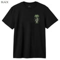Brixton Bass Brains Skull T-Shirt — Black / White Homme-BRIXTON-Industrie